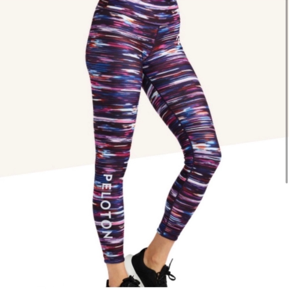 WITH x Peloton Melody Colorful‎ High Waist Reversible Leggings